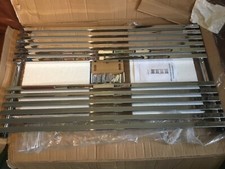 TOWELRADS 600MM X 1000MM CHROME FLAT DESIGNER TOWEL RADIATOR