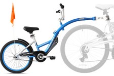 WeeRide Pro Pilot Aluminium Tagalong Trailer Childs Kids Bike Seat Bicycle 