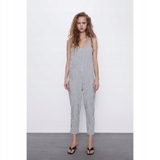 Zara Textured Relaxed Striped