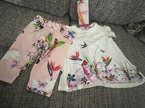 Ted baker girls white pink - girls,