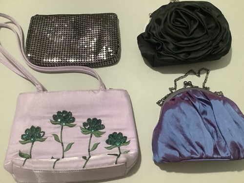 Four evening bags different - bags,,