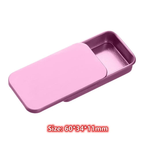 Small metal tin - metal,