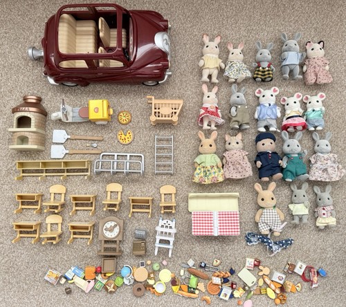Sylvanian families job lot - sylvanian,