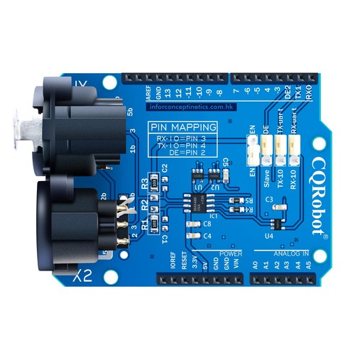 Cqrobot dmx shield for - dmx,