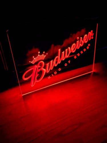 Budweiser led neon light sign - light,