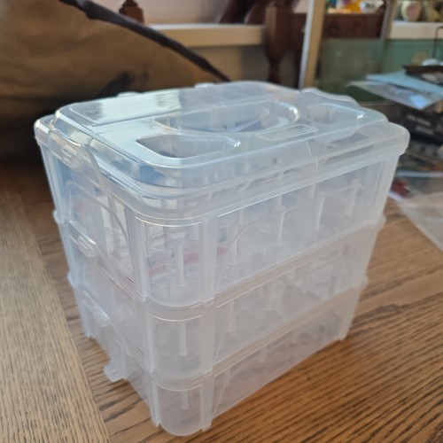 Stackable clear storage - stackable,
