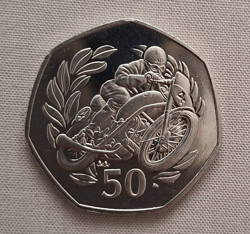 Isle man pence - man, 50