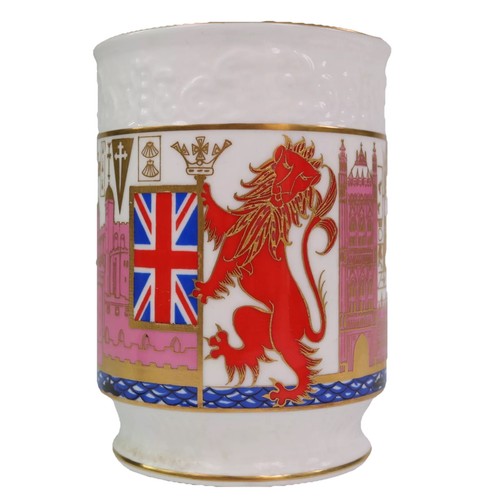 Coalport london scene tankard - london,