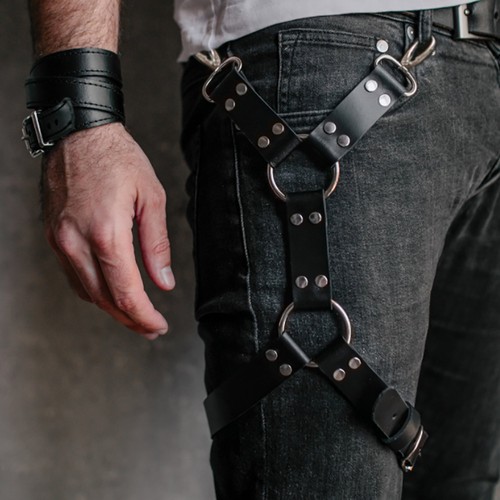 Men leather leg - pu,