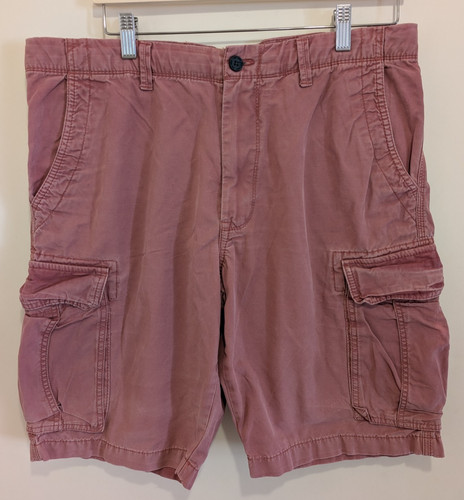 Cargo shorts mens 34w pink - cargo,