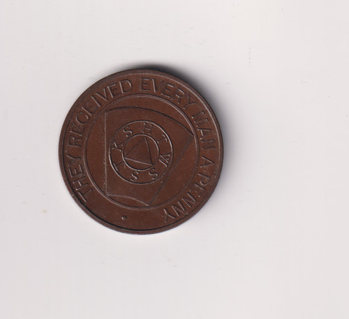 Masonic token they received - -,