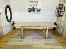 RICHMOND Solid Oak Extending Dining Table. 6-8  Seater Oak Furniture Land