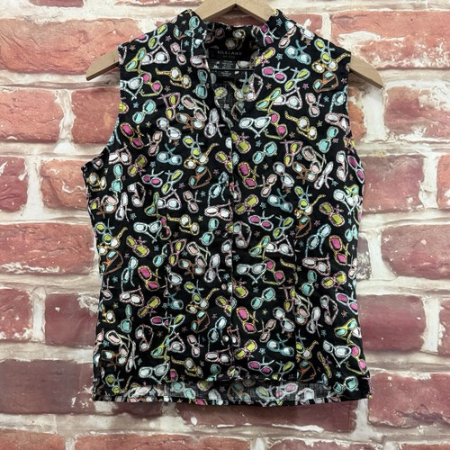 Silkland top womens medium - top,