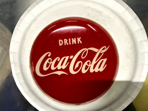 Vintage coca cola counter - counter, top