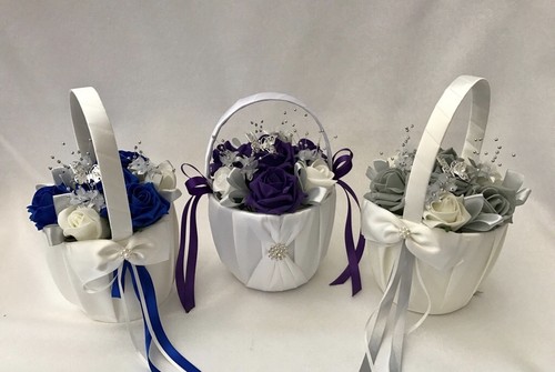 Wedding flower satin - ,