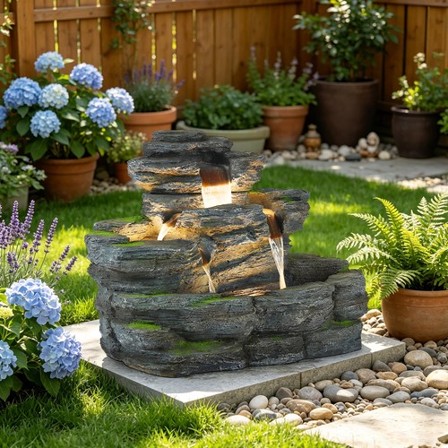 Tier outdoor water - 4-tier,
