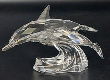 Swarovski Crystal  DOLPHINS - “Lead Me” (1990 ANNUAL EDITION) - 153850 - UnBoxed