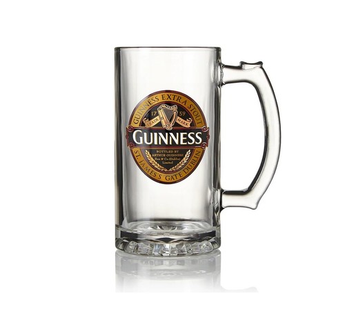 Guinness tankard with - tankard,