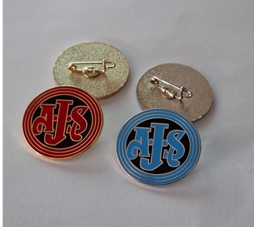 Ajs red blue logo collectors - red,