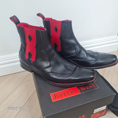 Jeffery west men black red - jeffery, black/red