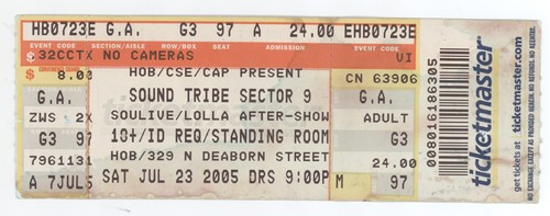 Sound tribe sector - tribe, 7/23/05