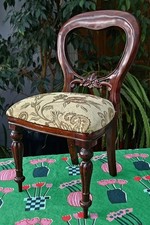 Miniature Balloon back chair Apprentice piece /salesman sample 1837 - 1901 - B27