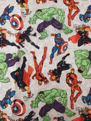 Avengers fabric end roll - fabric, of
