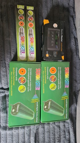 Dual 600w grow light bundle - light,