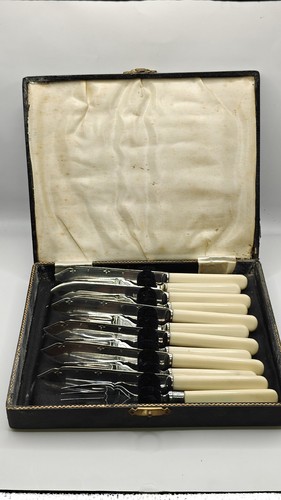 Vintage fish cutlery set - fish,
