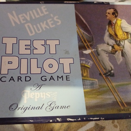 Test pilot card game - pilot,