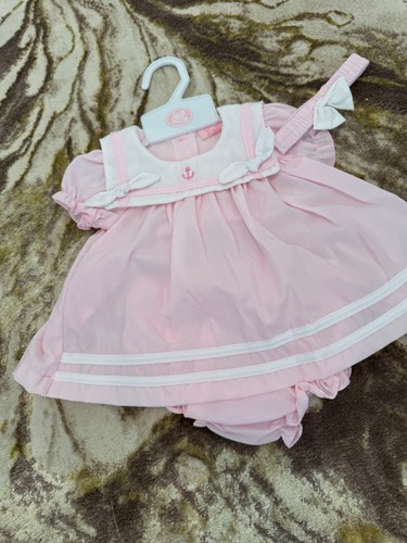 Spanish baby girl sailor set