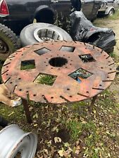 Industrial Coffee Table? Jig For Repairing Tractor Wheel. Big. Heavy. Ugly. Cool