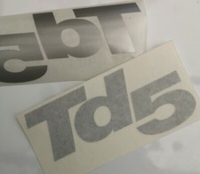 2x TD5 stickers replacement