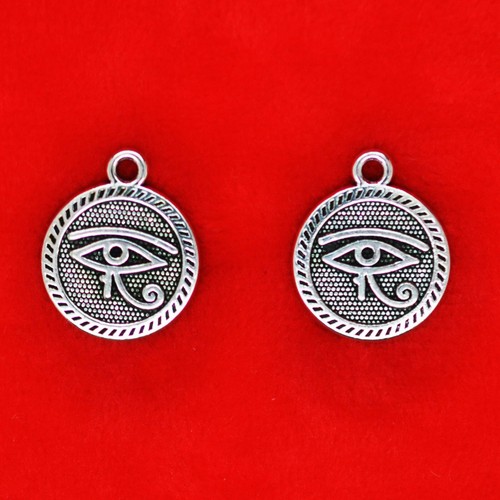 Tibetan silver eye of - 6,
