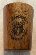 Harry Potter Hogwarts School Wooden Dice Shaker Cup/Tumbler