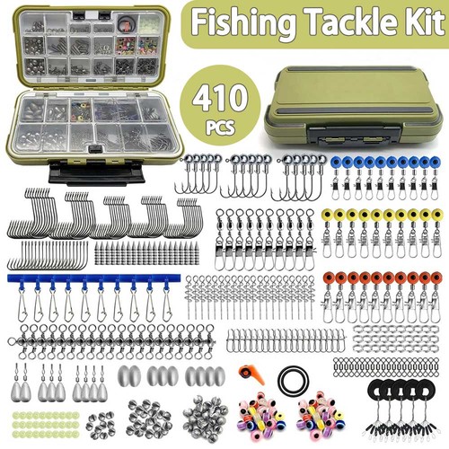 410pcs fishing tackle - 410pcs,