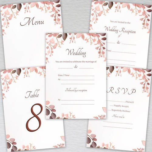 Rose gold eucalyptus - eucalyptus, wedding