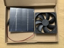 Solar Powered Greenhouse Fan