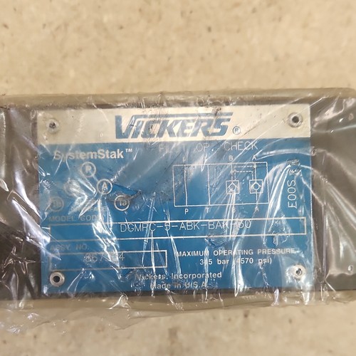 Vickers pilot operated - pilot, check