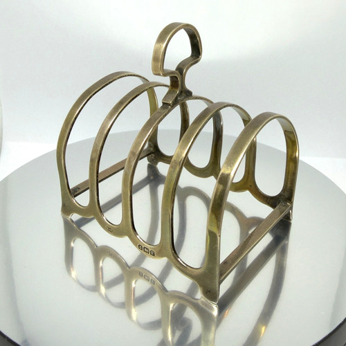 George sterling silver toast - sterling,