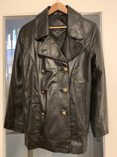 Vintage genel leather - leather, jacket
