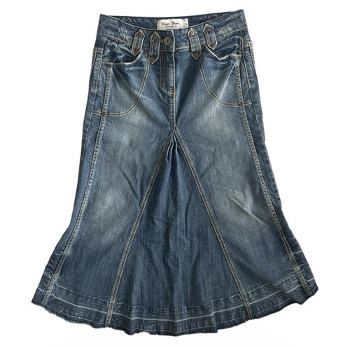 Next womens blue denim - denim, midi