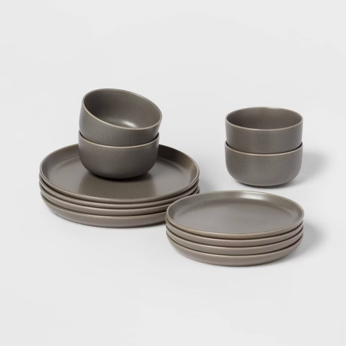 12pc stoneware tilley - 12pc,