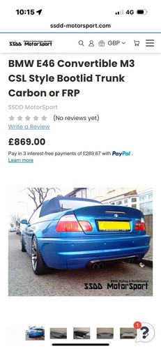 Ssdd bmw e46 - bmw, m3
