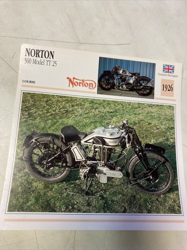 Norton 500 model tt25 - model,