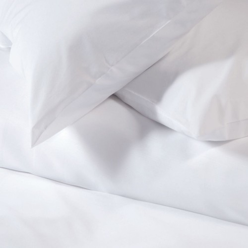 Cotton rich white plain - rich, 70/30
