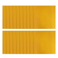 20-Piece Gold Aluminum Foil