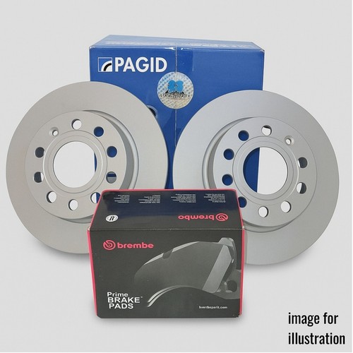 Pagid rear brake discs - rear,