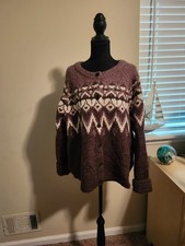 GAP XL Tall Fair Isle Cardigan