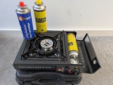 Portable butane gas stove - gas,
